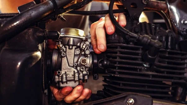 clean out a motorcycle carburetor