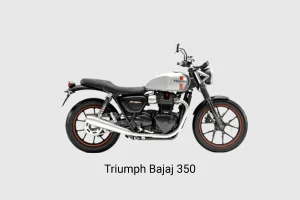 triumph bajaj 350cc bike